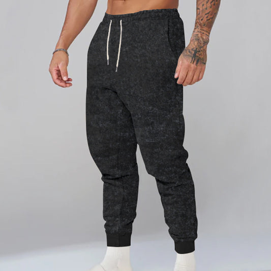 Stretch Slim Retro Distressed American Men's Pants