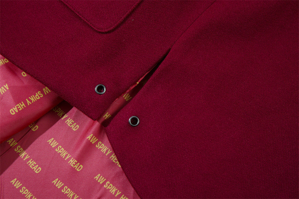 Chinese Style Buckle Stand Collar Casual Tang Suit Coat Men