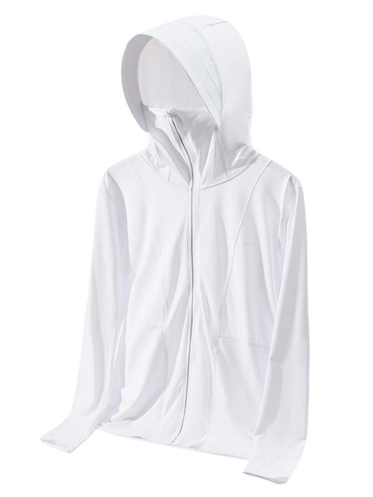 Cloud Raw Yarn Ice Silk Sun Protection Clothing Female UV Protection Sunscreen Fishing Suits Male