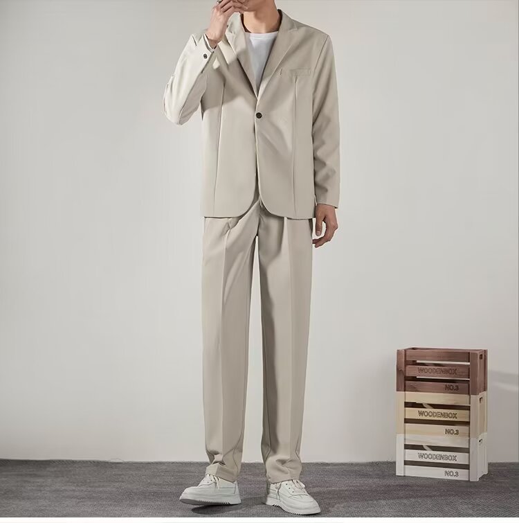 Men's Casual Pants Simple, Loose And Versatile