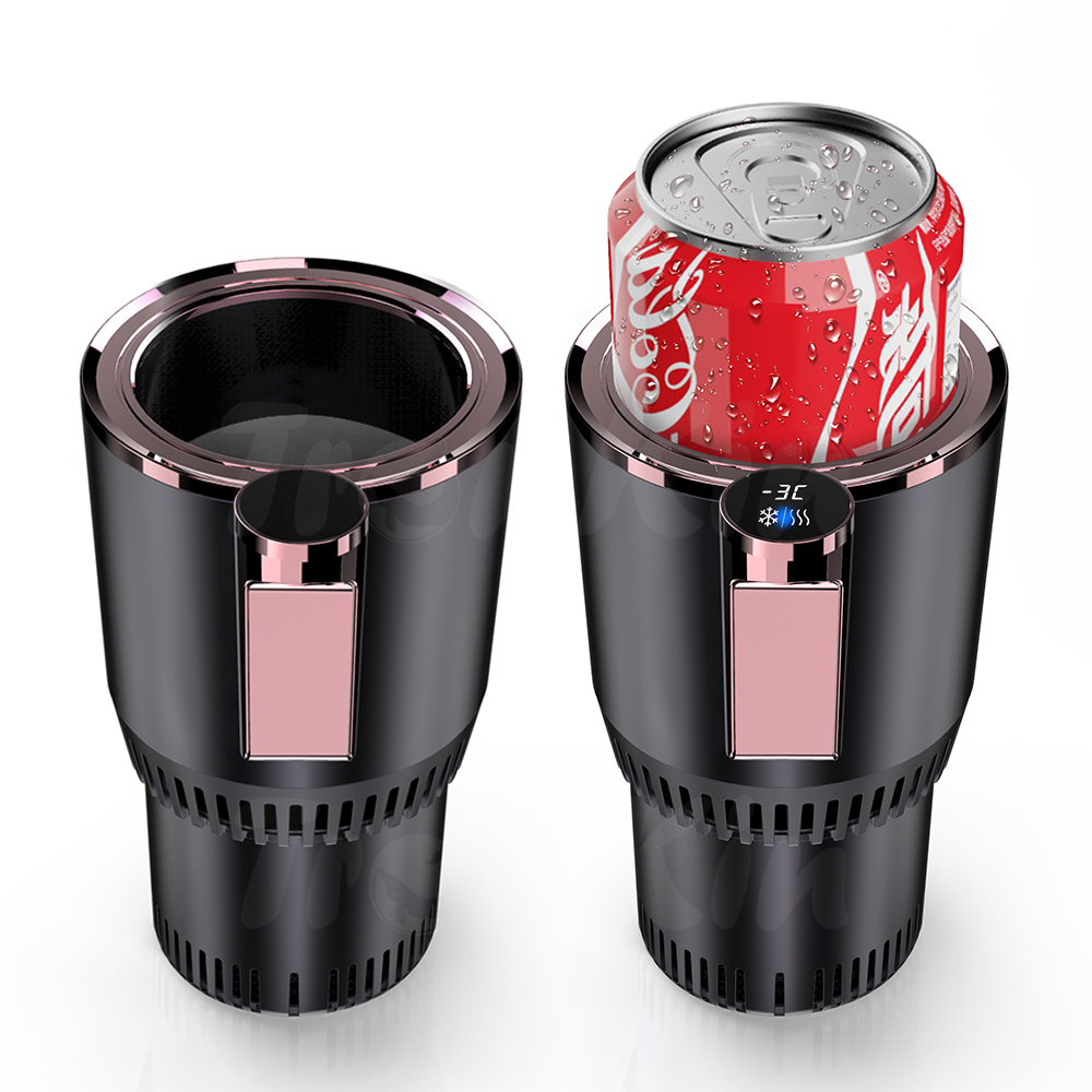 Electric Drink Cup Cooler 12v Beer Coffee Cooler and Warmer for Car Home Office