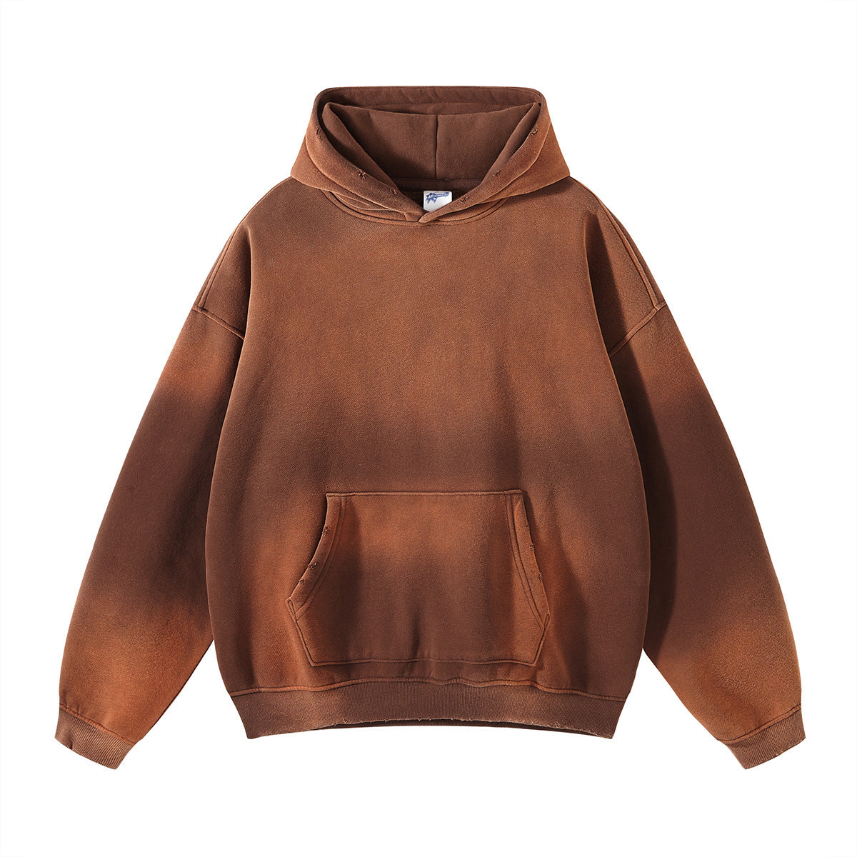 European And American High Street Velvet Padded Thickened Sweater Men