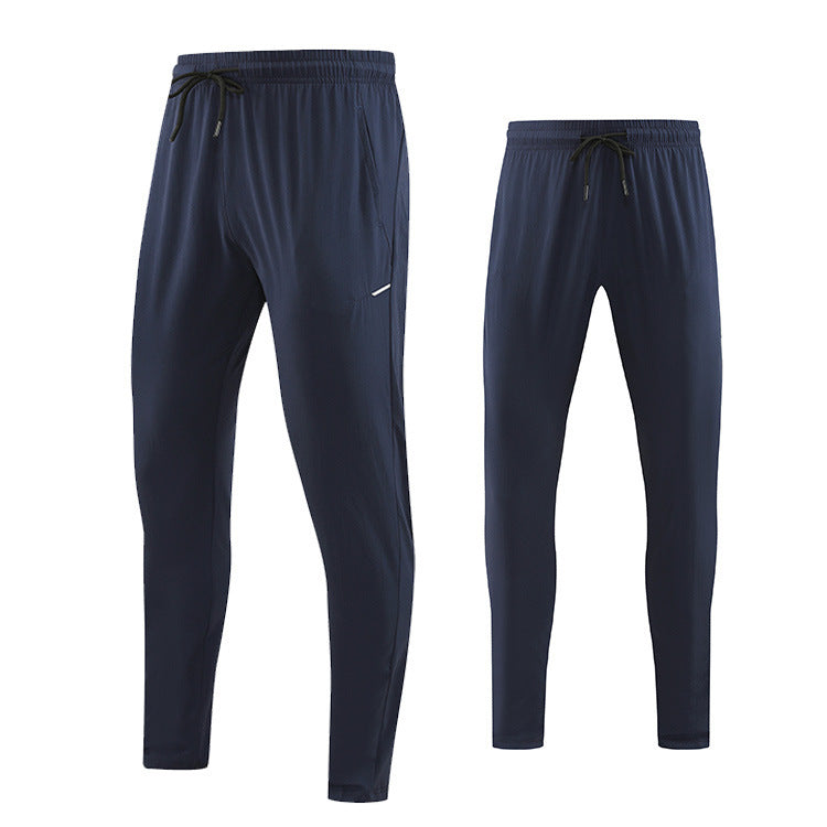 Casual Quick-drying Sports Pants Men's Straight Loose Ice Silk Cool Pants