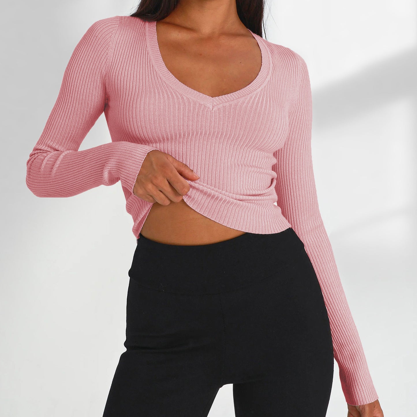 Top Summer Women's Design Long-sleeved Sweater
