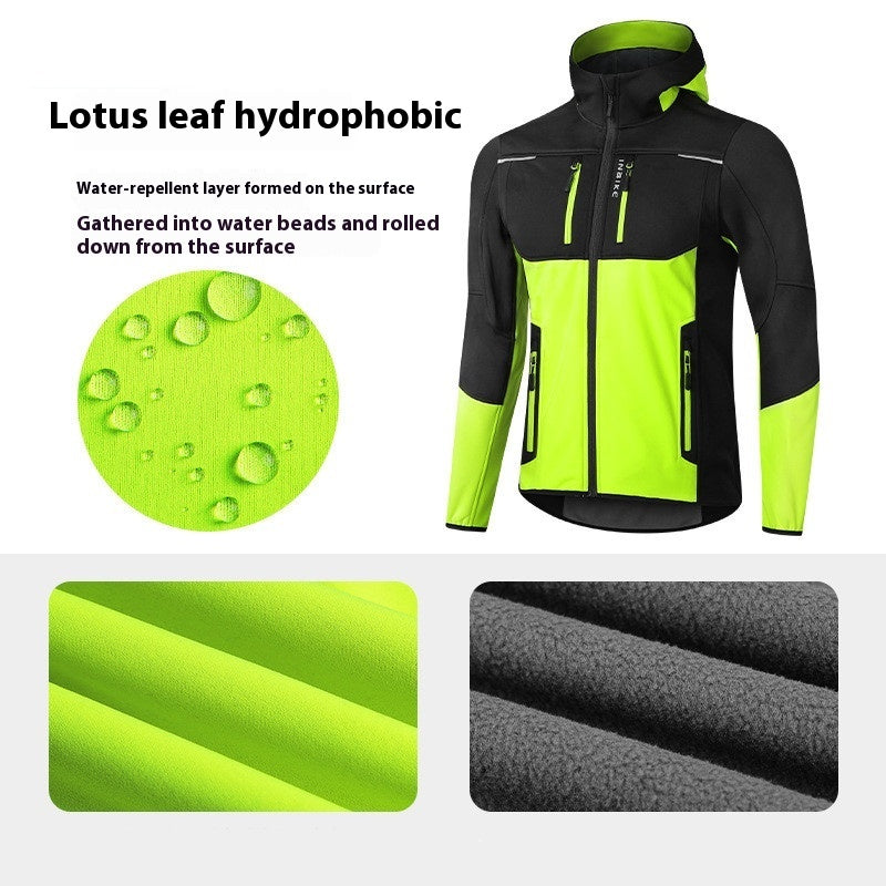 Fashion Riding Windproof Warm Men's Jacket