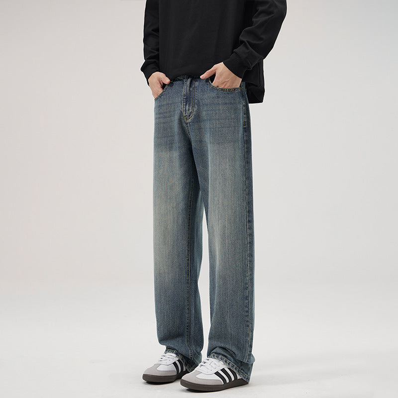 Men's Loose All-matching Straight Long Pants