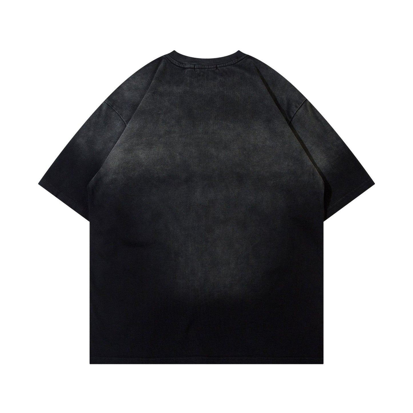 Retro Washed Short Sleeve T-shirt Half Sleeve