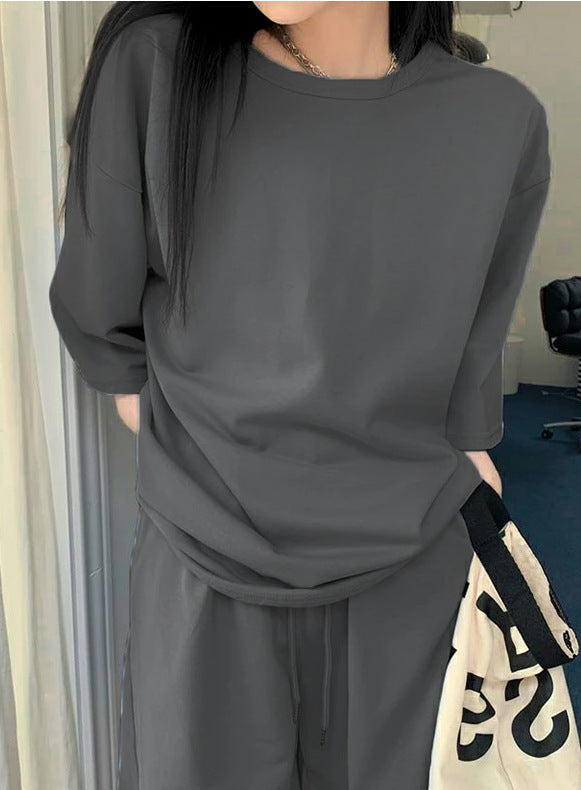 Student Loose Leisure Sports Two-piece Set