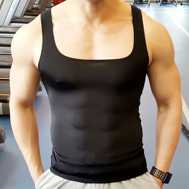 Exercise Sleeveless Men's Quick-drying Breathable Ice Silk Vest
