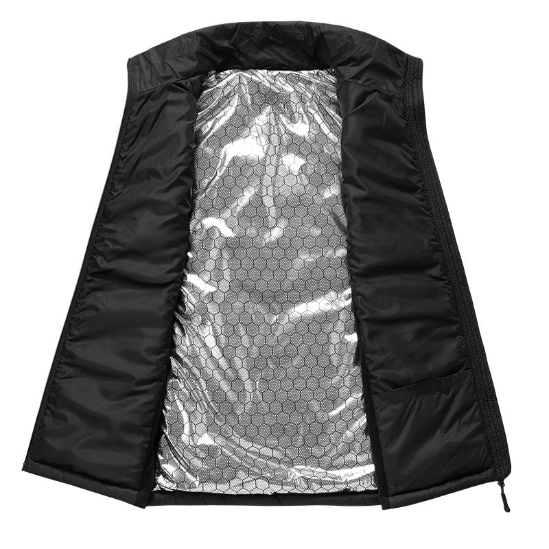 Double Control Zone 15 Intelligent Self-heating Men's Electric Heating Vest