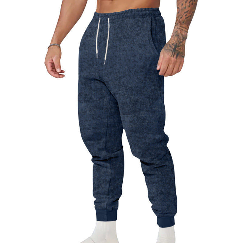 Stretch Slim Retro Distressed American Men's Pants
