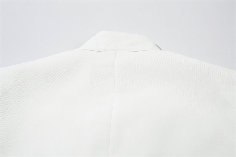 Chinese Style Stand Collar Casual Suit Jacket Men