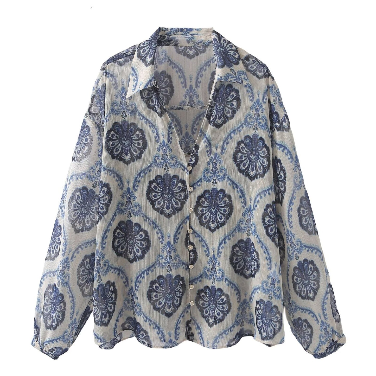 New Fashionable Loose All-match Shirt For Women