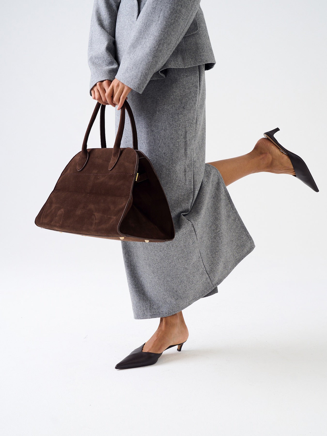 Solid Color Maxi Skirt