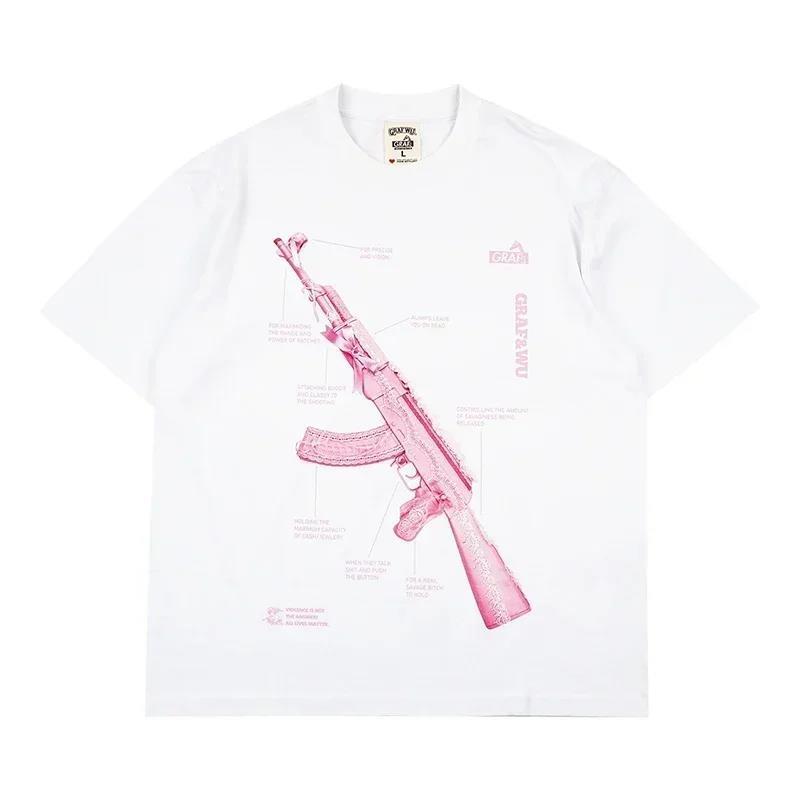 Men's Minimalist Harajuku High Street Pattern T-shirt