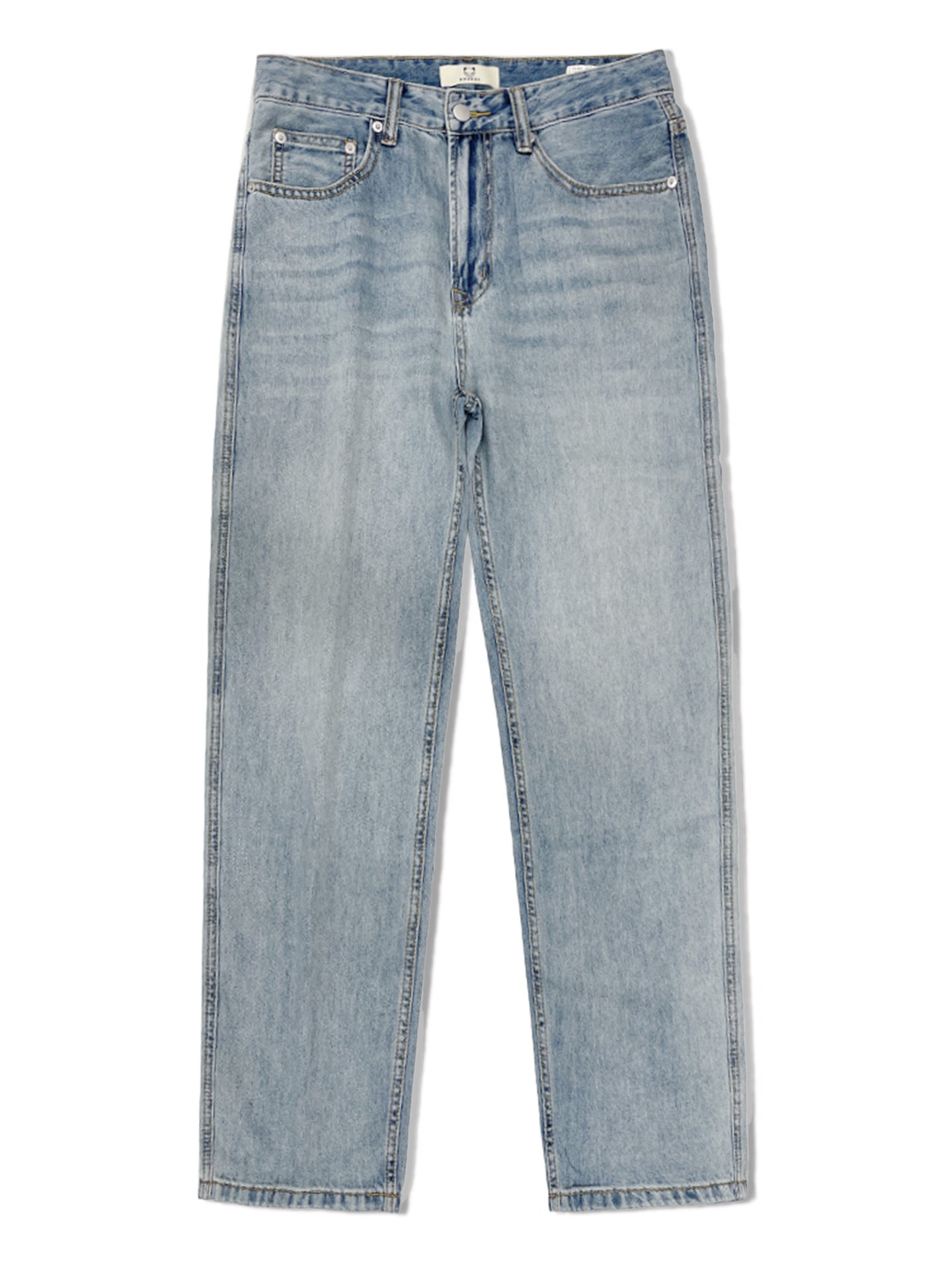 Men's Casual All-matching Baggy Straight Trousers