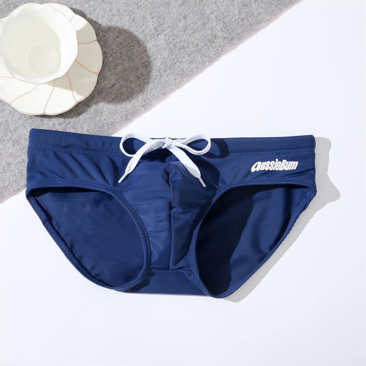 Men's Low Waist Stretch Comfortable Trendy Sexy Swimming Trunks