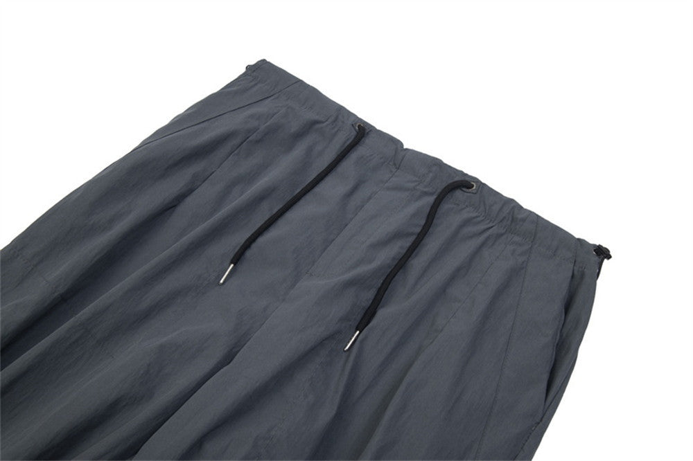 Vibe Fashion Brand Pleated Umbrella Casual Trousers For Men