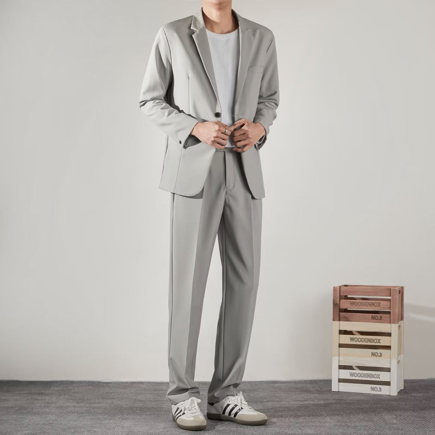 Men's Casual Pants Simple, Loose And Versatile