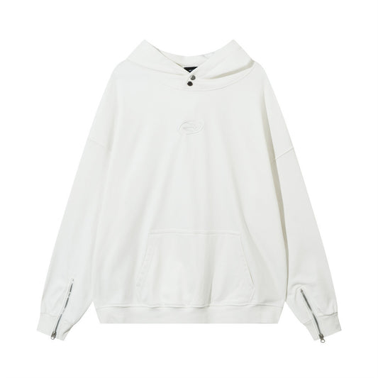 Solid Color Loose Sweater Men's High Street Fashionable