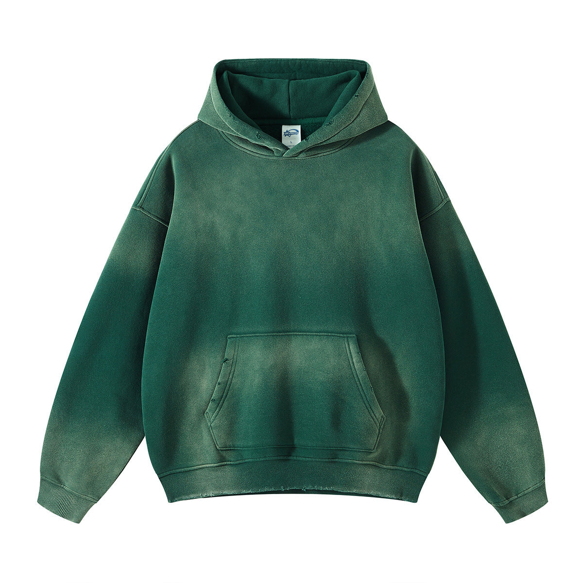 European And American High Street Velvet Padded Thickened Sweater Men