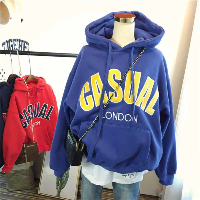 Women's Autumn And Winter Korean Style Students' Loose-fitting Coat
