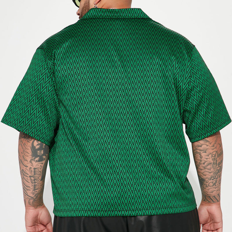 Men's Fashion Individual Casual Loose Top Shirt