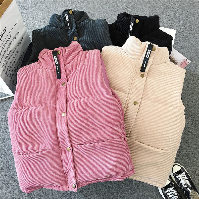 Fashion Casual All-matching Plus Size Sleeveless Vest