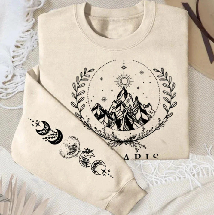 European And American Fashion Casual Round Neck Sweater