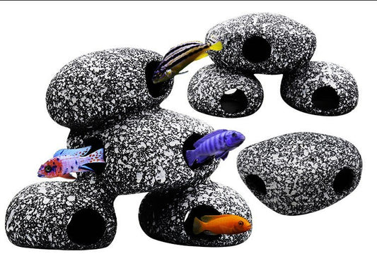 Special stone for fish and shrimp house breeding tank