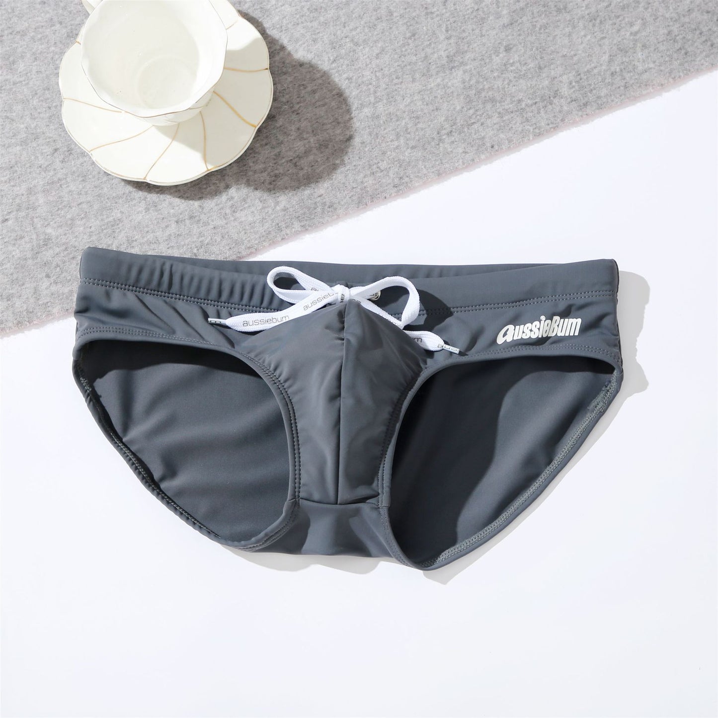 Men's Low Waist Stretch Comfortable Trendy Sexy Swimming Trunks