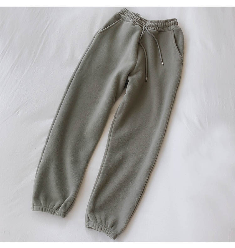 Loose Tappered Casual Wide-leg Sweatpants