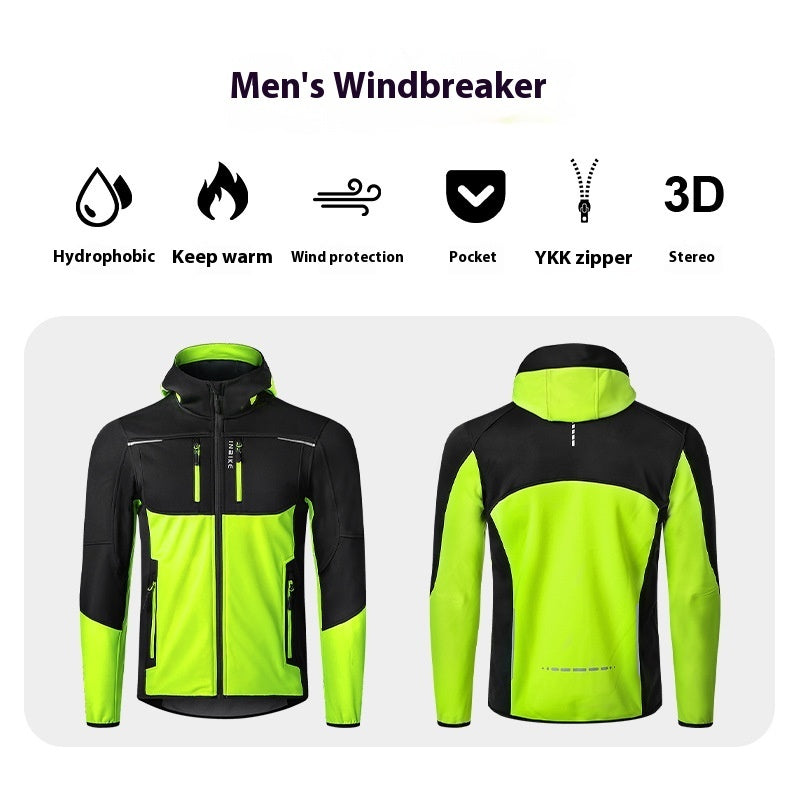 Fashion Riding Windproof Warm Men's Jacket