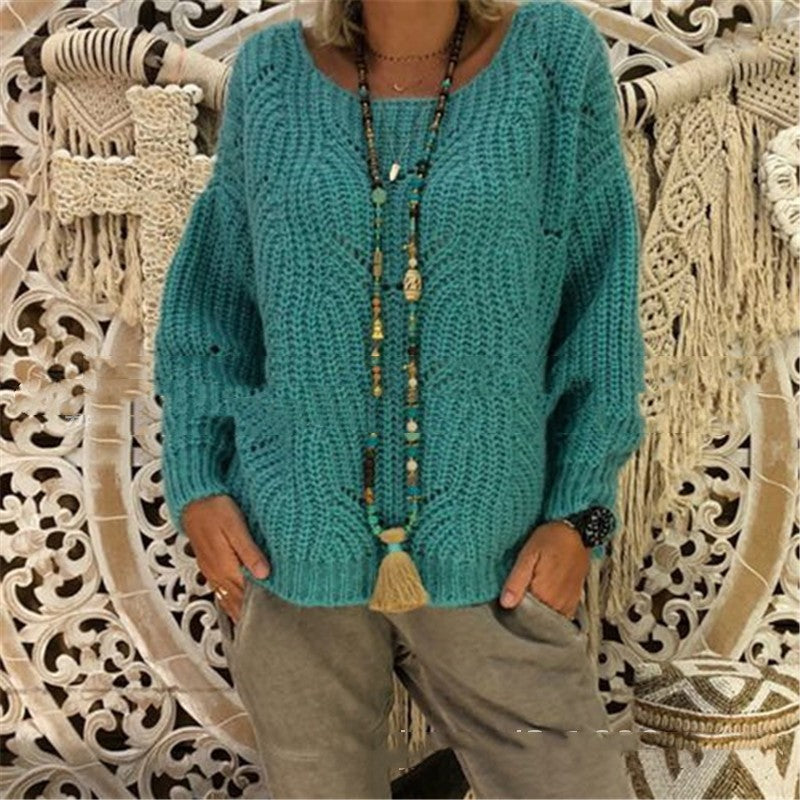 Heartbeat Frequency Loose-fitting Women's Knitwear