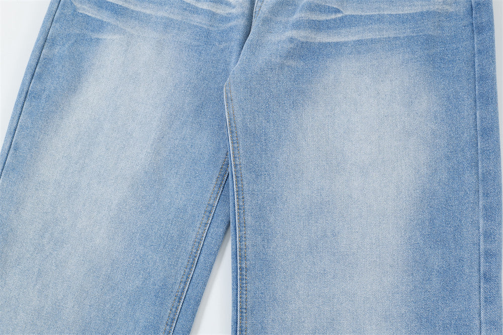 Inkjet Gradient Light-colored Jeans