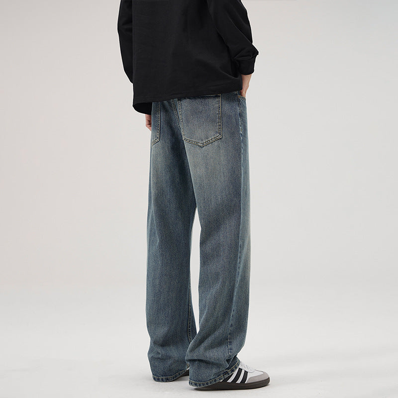Men's Loose All-matching Straight Long Pants