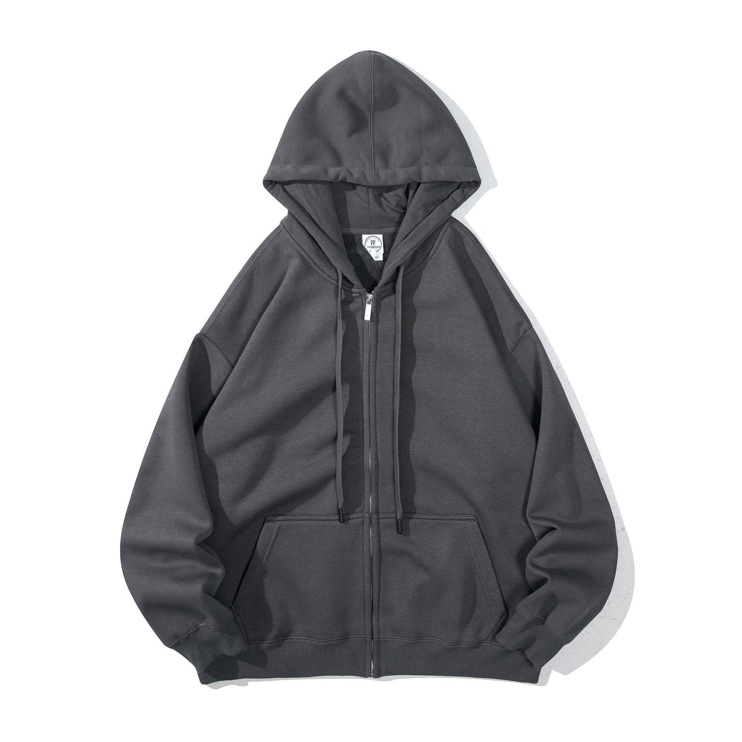 Soft Zipper Hooded Hooded Cardigan Sweater Men