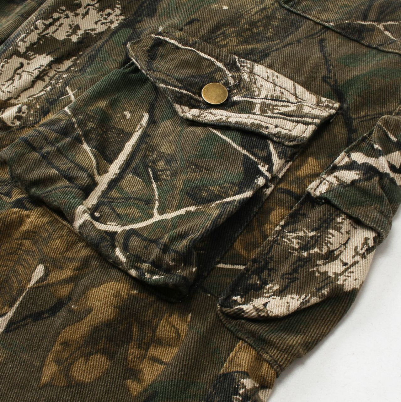Real Shot American Street Fashion Personality Camouflage Loose Trousers