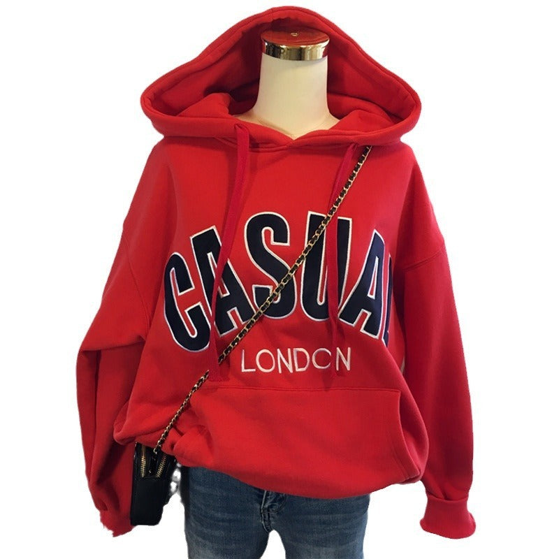 Women's Autumn And Winter Korean Style Students' Loose-fitting Coat