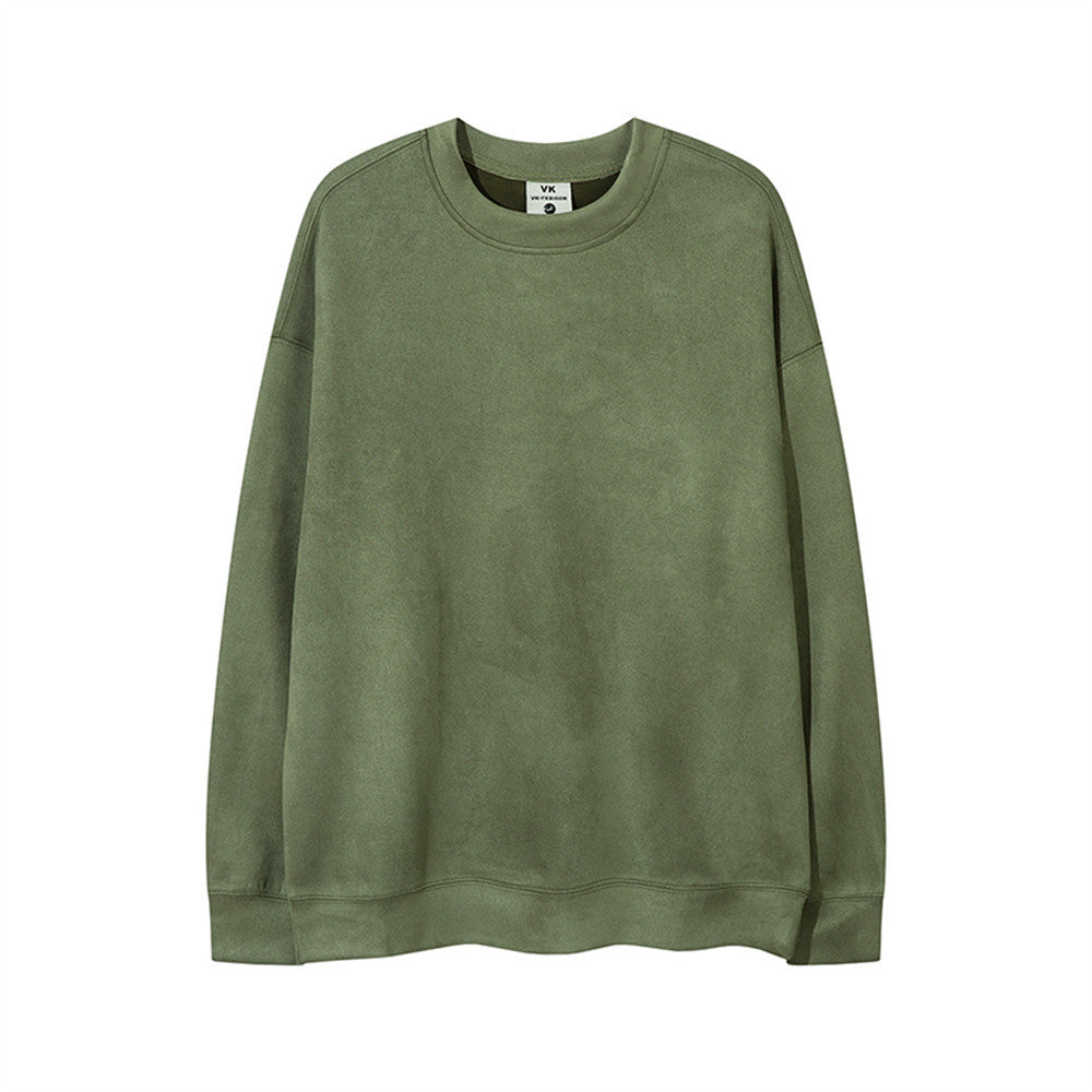 Loose And Versatile Round Neck Sweater
