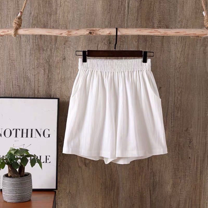 Women's High Waist Outer Wear Straight Thin Casual Pants