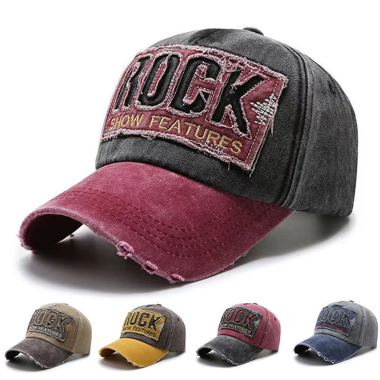 Stitching Washed Cotton Baseball Hat