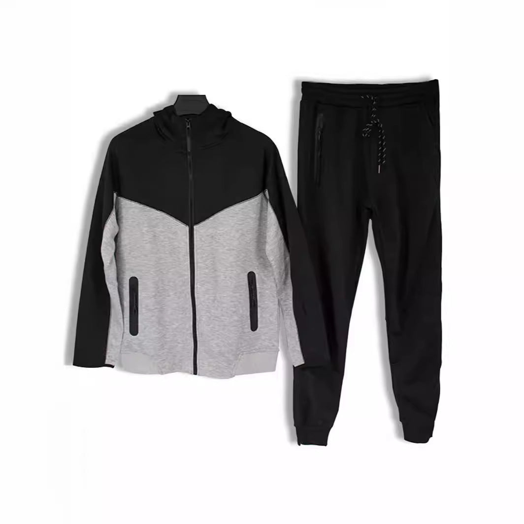 Loose Sports And Leisure Hooded Sweater Trousers