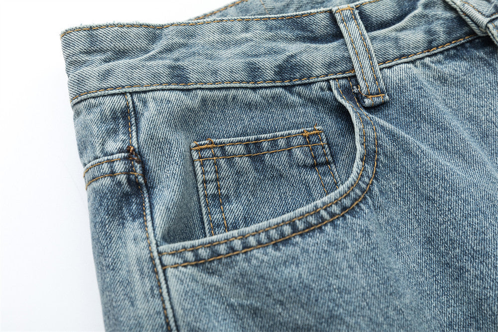 Men's Loose Leisure All-matching Simple Wide-leg Trousers