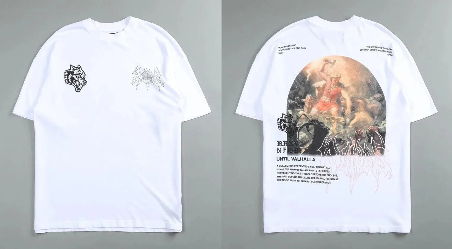Printed Fashion Personality Sports Men's T-shirt