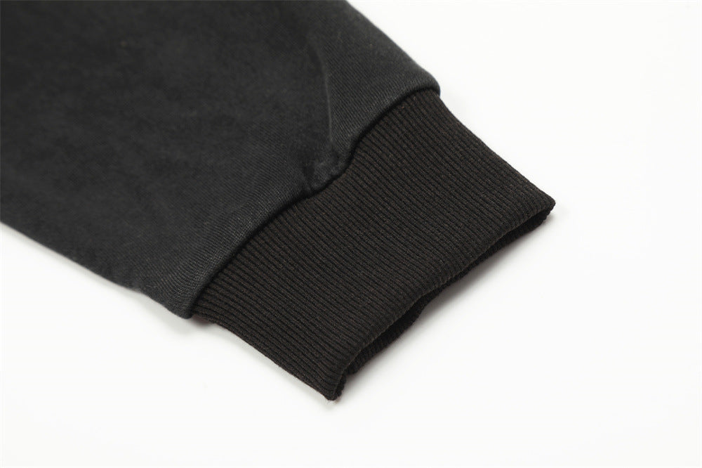 Spray Painting Old Dirty Sweater For Men