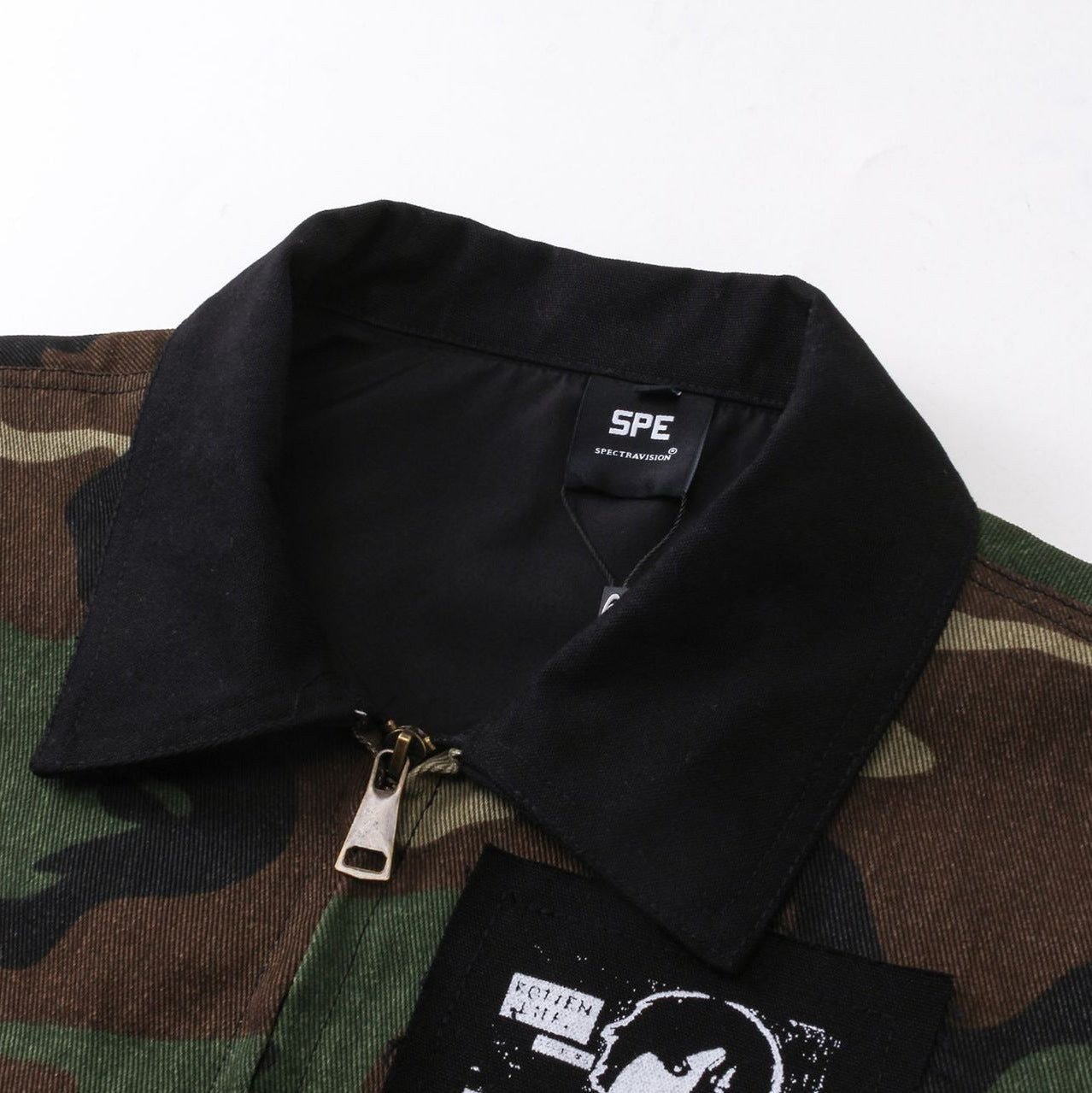 American Style Street Fashion High Street Personality Camouflage Jacket Coat