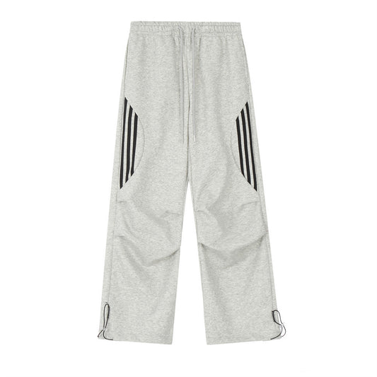 Sports Casual Pants Men's Pleated Loose Umbrella Straight