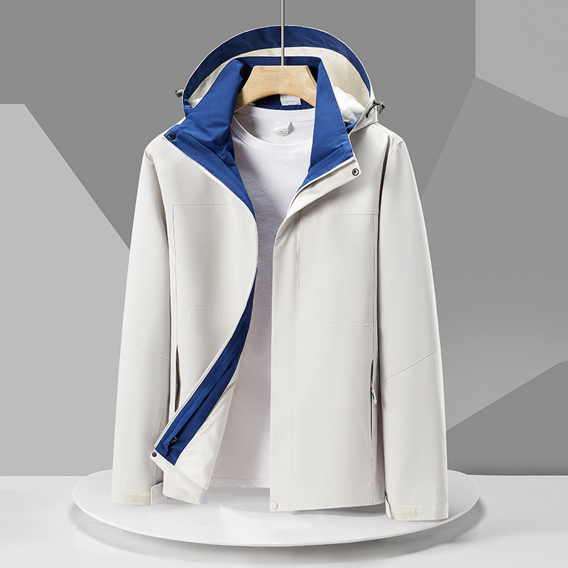 Men's Color Blocked Sports Casual Jacket