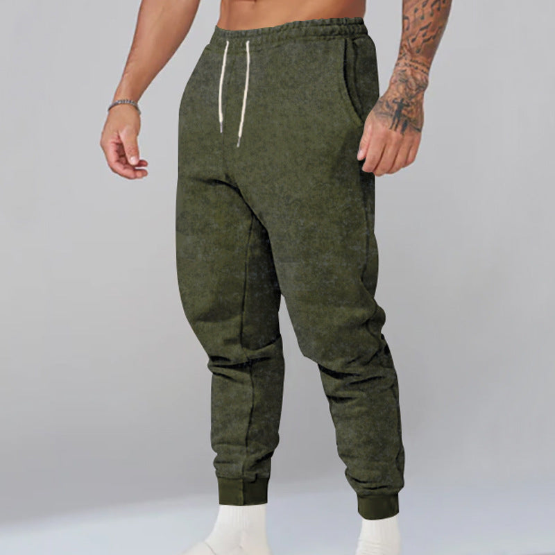 Stretch Slim Retro Distressed American Men's Pants